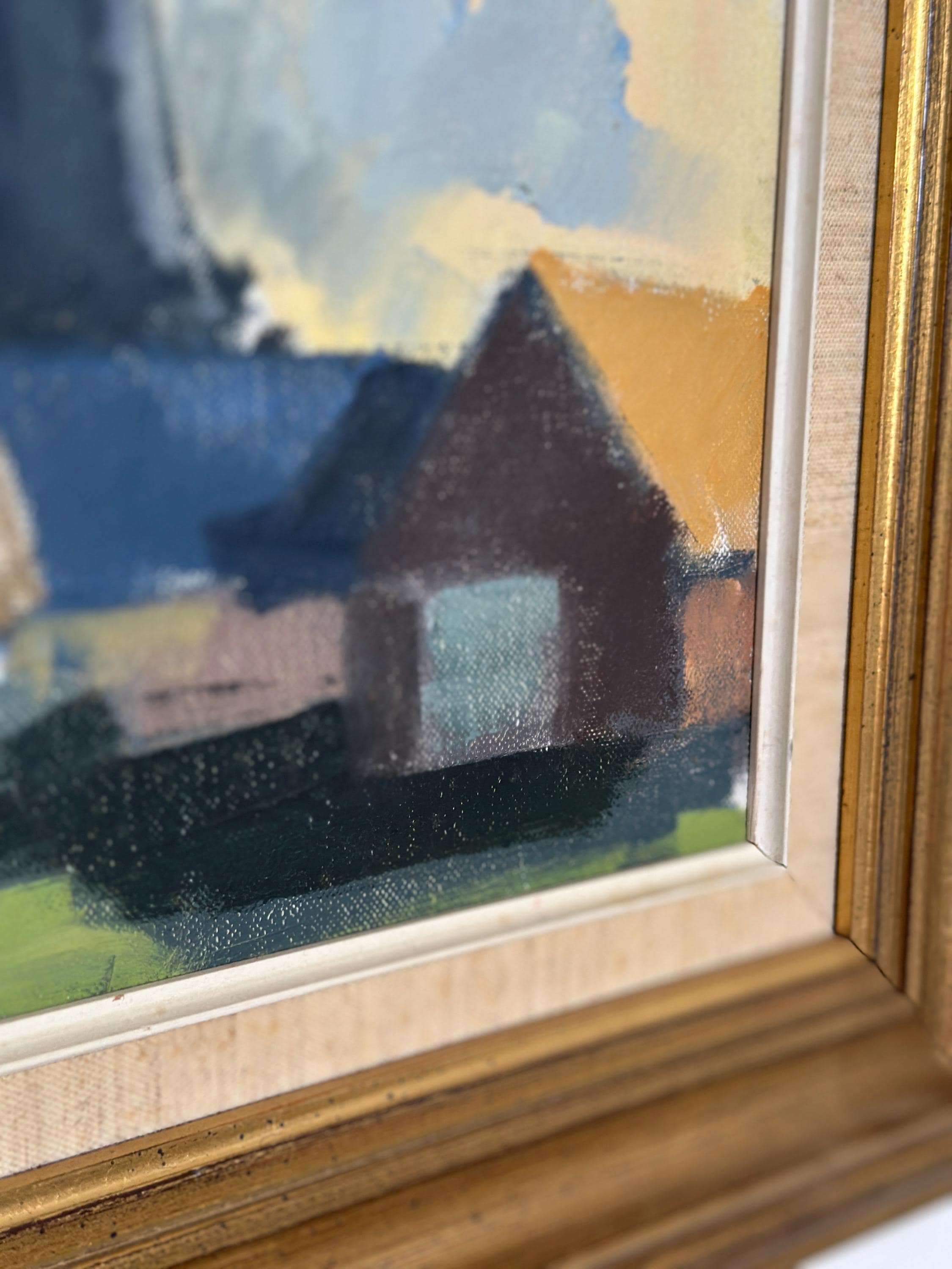 “Village with Windmill” by Stig Wernheden