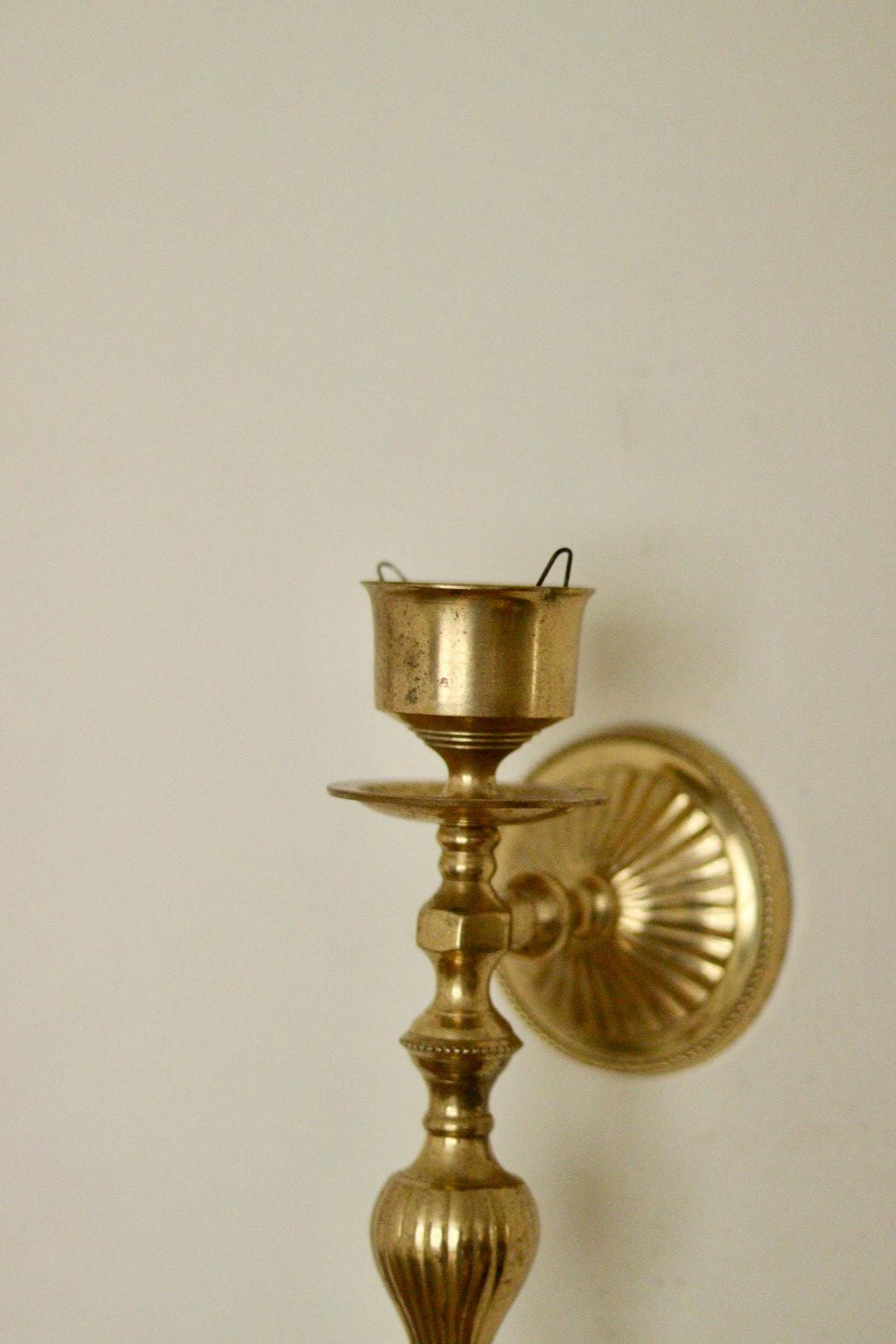 Single Vintage Brass Sconce