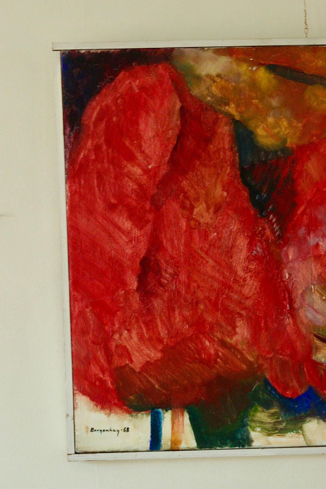 "Abstract " Gunnar Borgenhåg