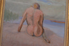 “Woman’s Back on the Beach” by H. Knutson