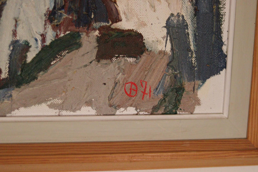 Fjällbäck by Olle Blomberg, 1971