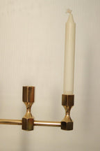 Swedish Brass Five Arm Candelabra By Gusum
