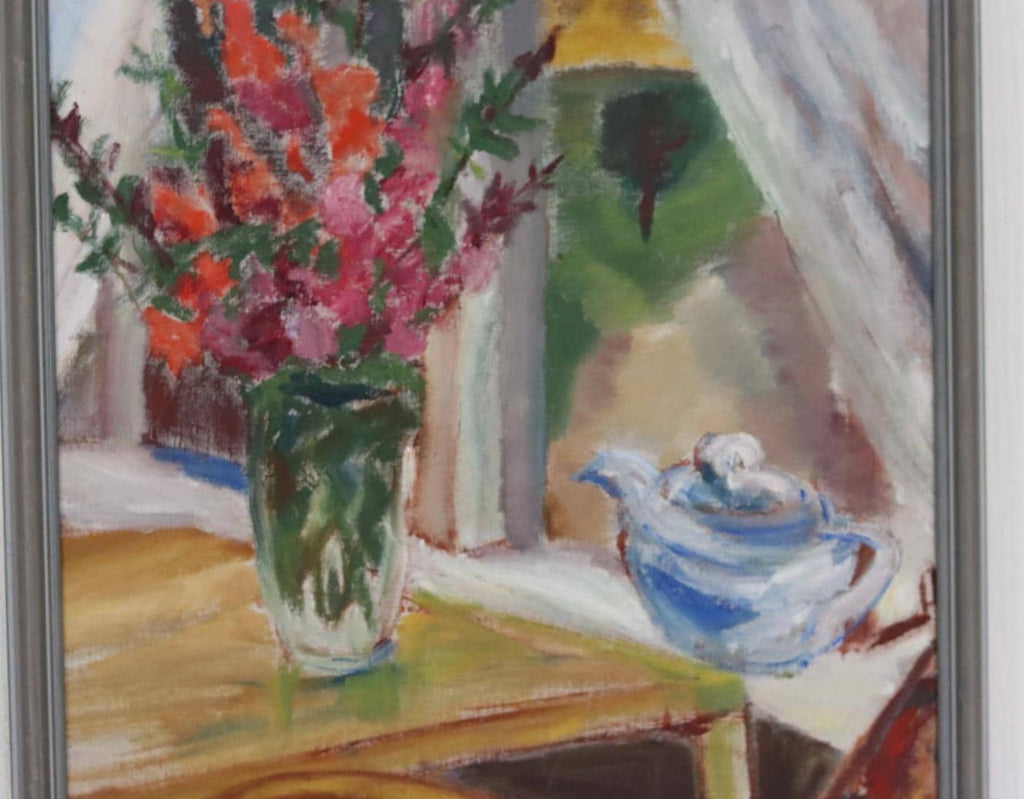 Flowers and Teapot