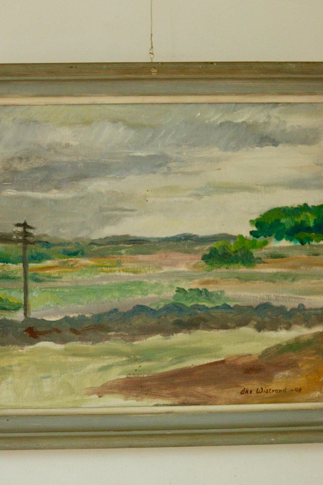 "Gentle Landscape" by Åke Wistrand