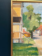 Street with Houses and Trees By Ulfe