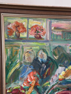 “Interior with Figures” by Erik Lo