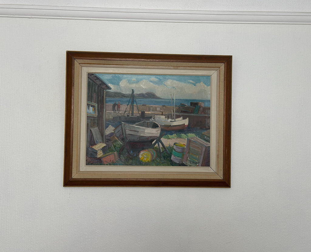 “Boats in Port” by Eskil Skans