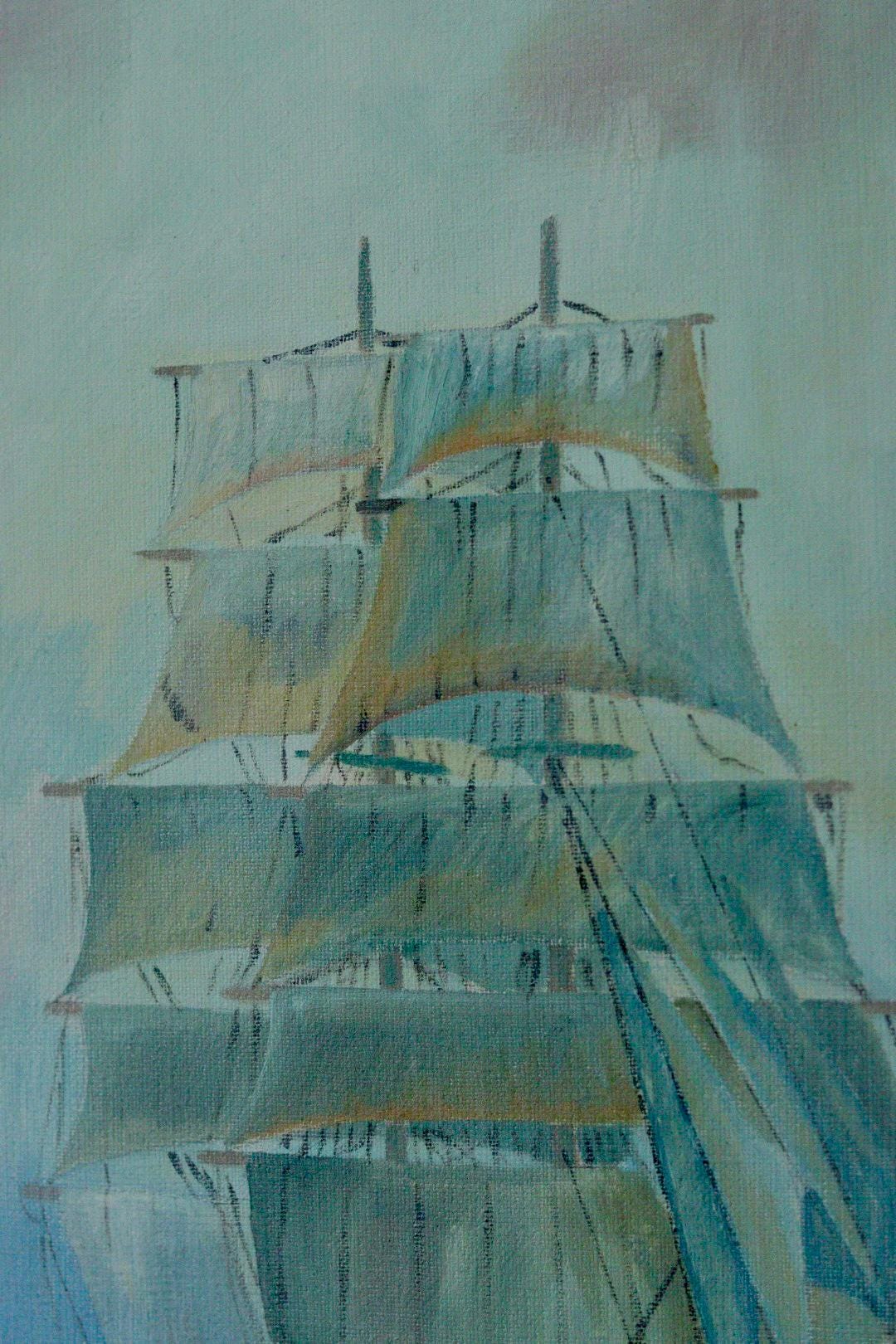 "Ship in the Mist " by Askyung