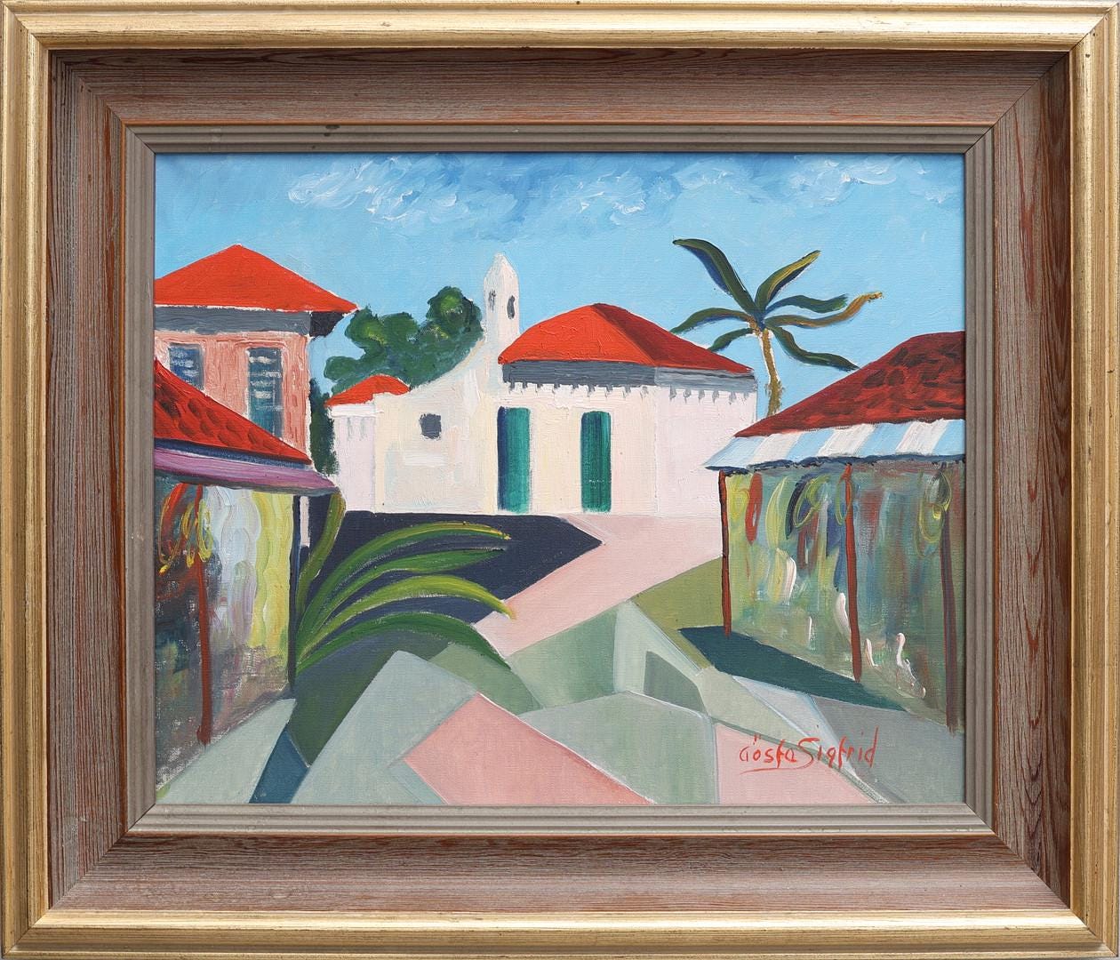 “City View” by Gösta Sigfrid