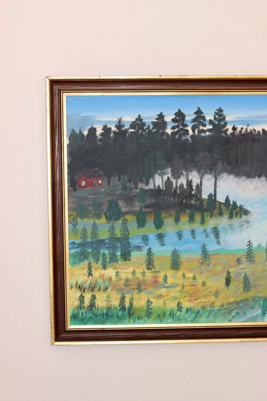 "Morning Mist Over The Forest Lake" by RAGNAR ALNEVIK