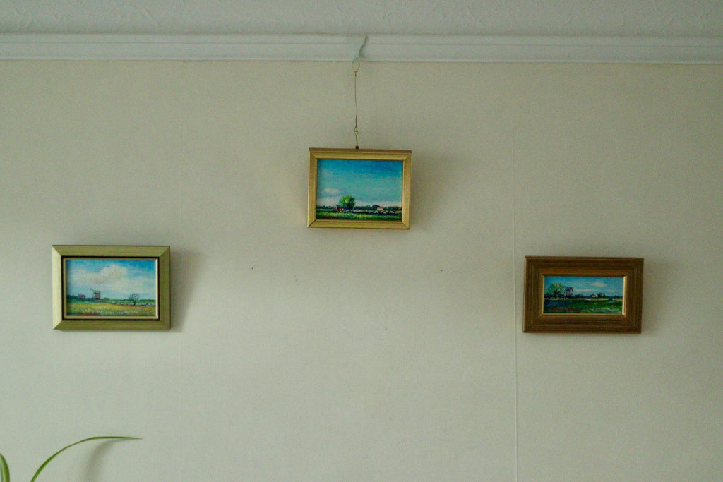 "Landskapsmotiv" Bernt Olof Sjöwall