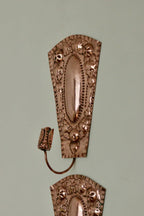 Pair Of Mid Century Swedish Copper Sconces