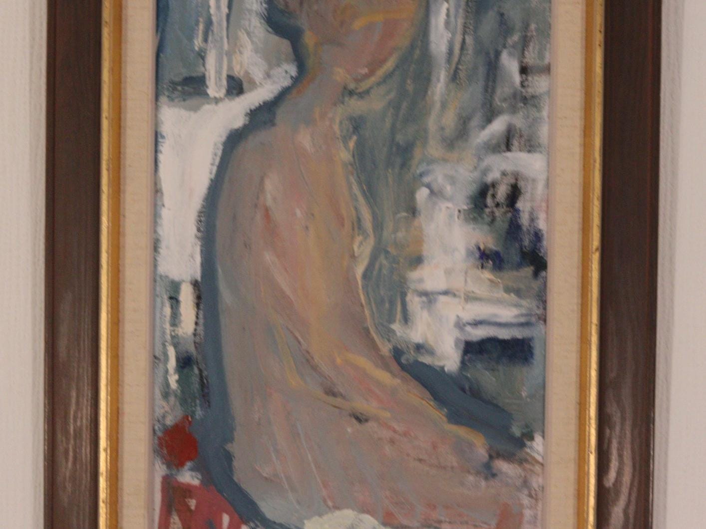 “Sitting Model” by Bengt Hamrén