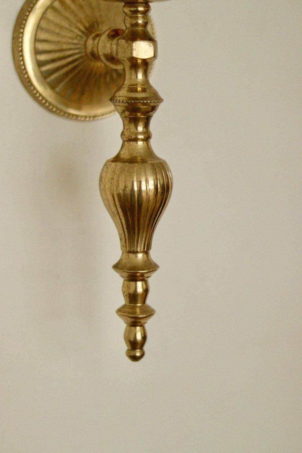 Single Vintage Brass Sconce