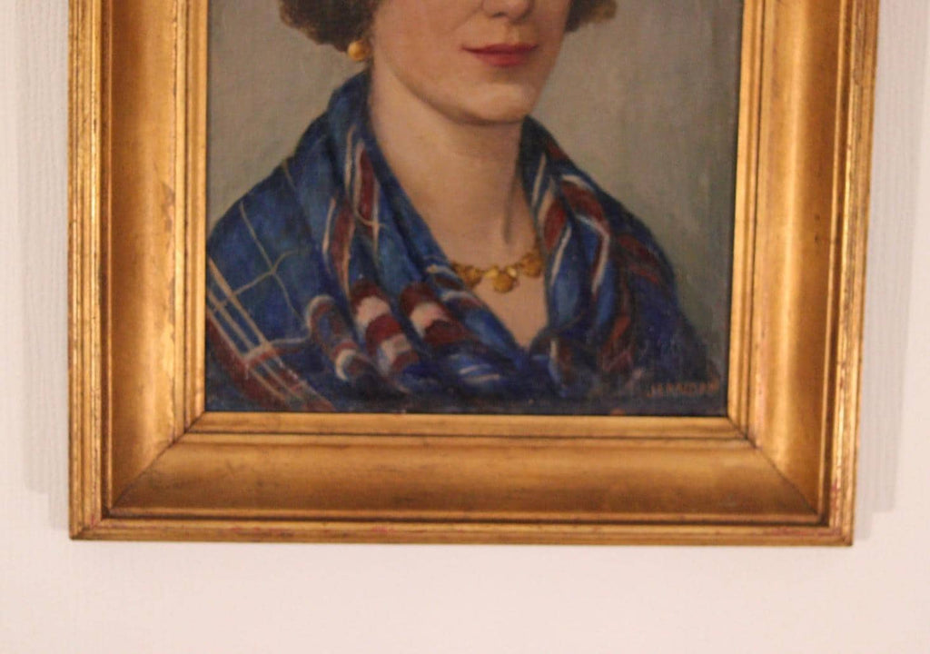 “Portrait of Lilly Lundberg” by Maj Jerndahl