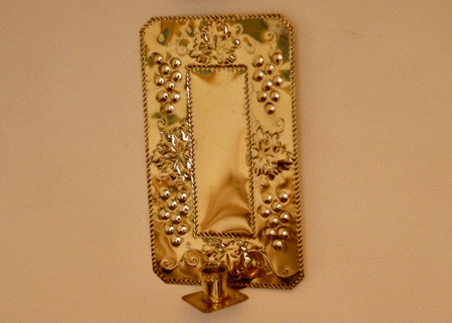 A Pair of Mid Century Swedish Brass Sconces