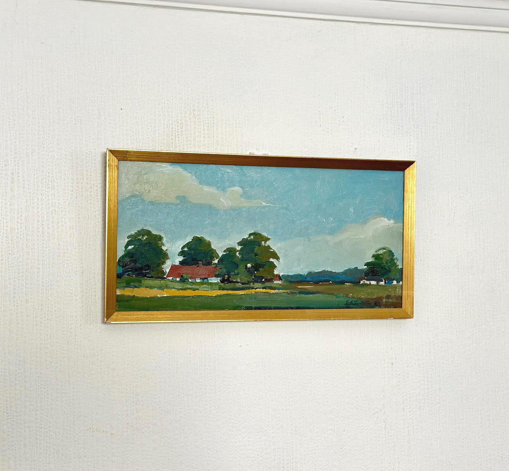“Landscape with Farms” by Schörström
