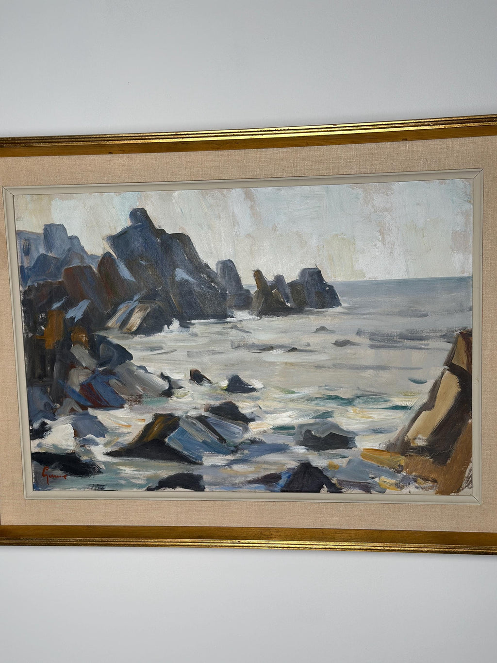 Coastal View, Grundsund by Carl Gunne
