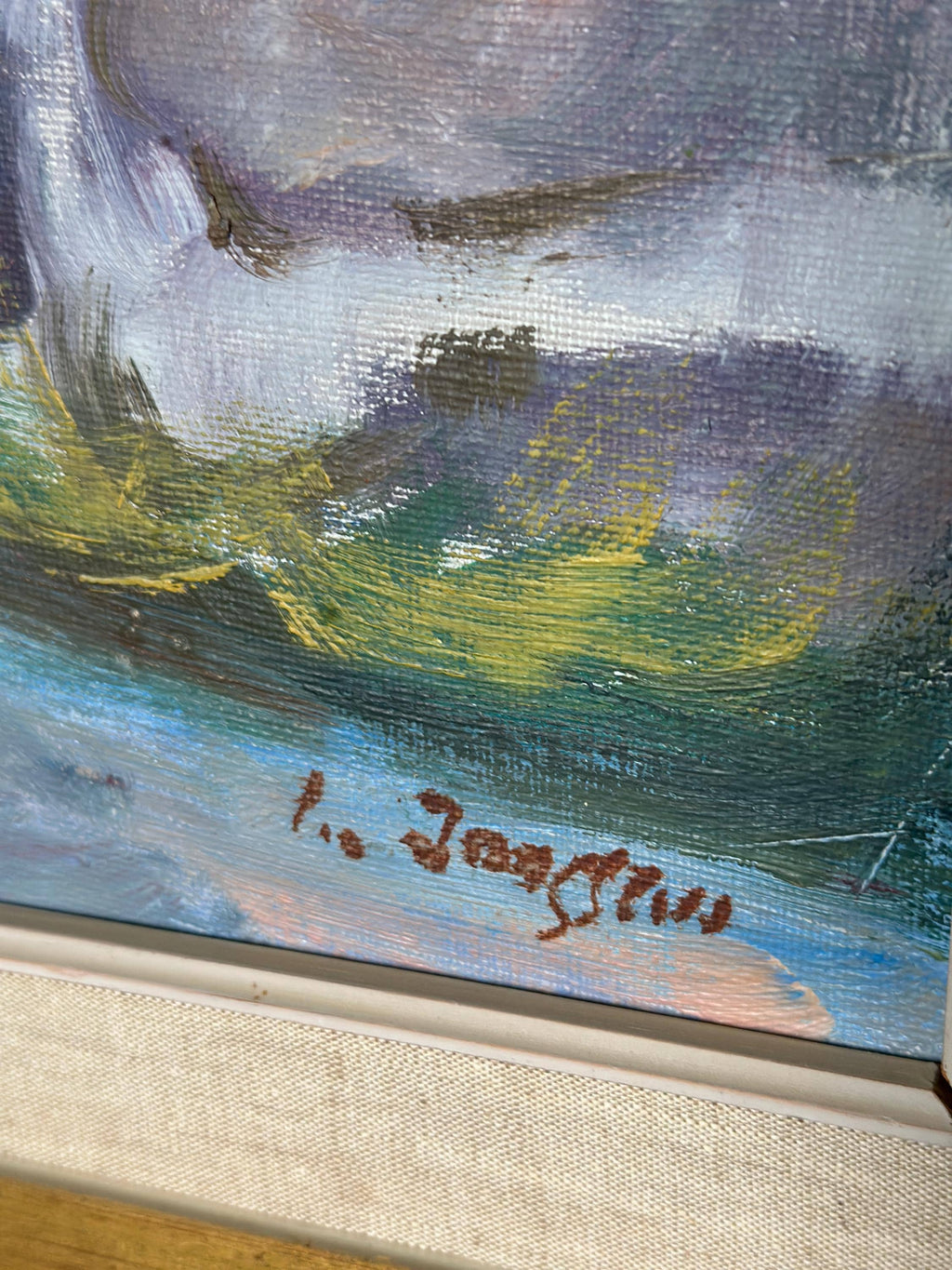 “Farm View” by P. O. Jansson