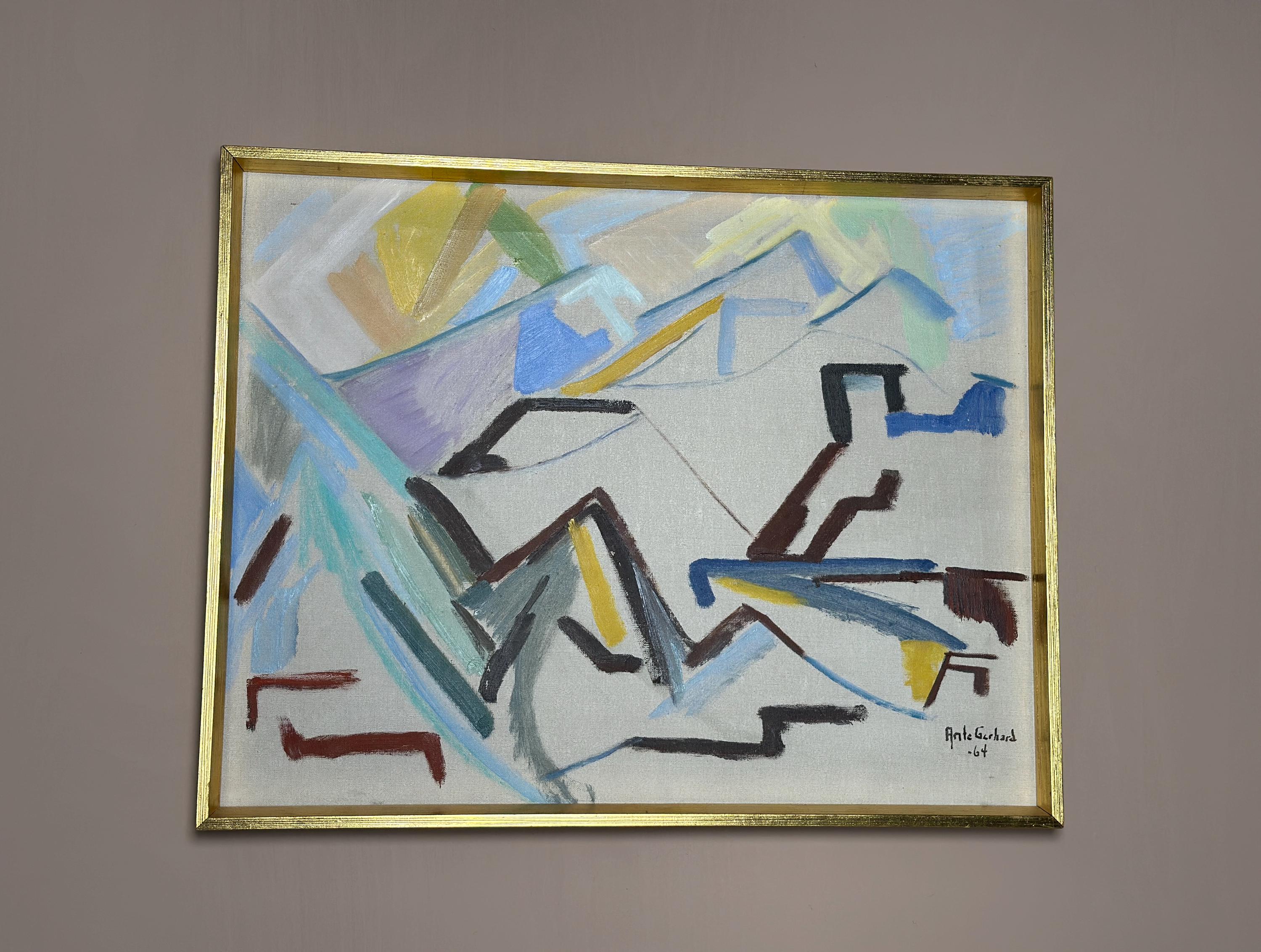 “Abstract Landscape” by Ante Gerhard