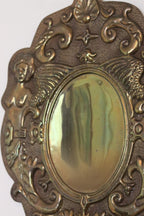 SINGLE Large Mid Century Swedish Brass Sconce