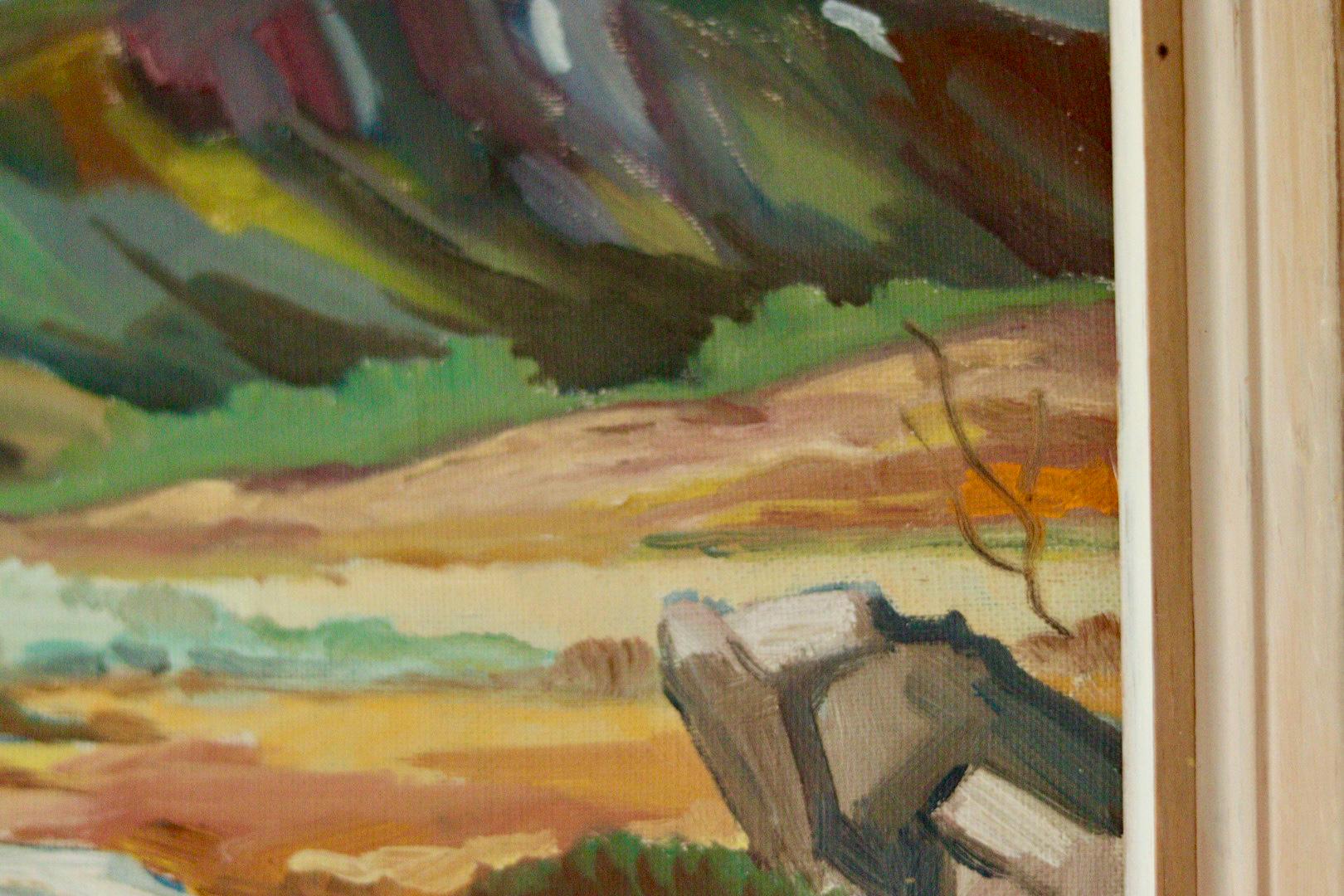 "Landscape with Mountain" A Woxberg