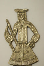 Pair of Mid-Century Brass Danish Sconces