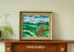 Original Mid-Century Oil on Canvas – “Landscape Motif”