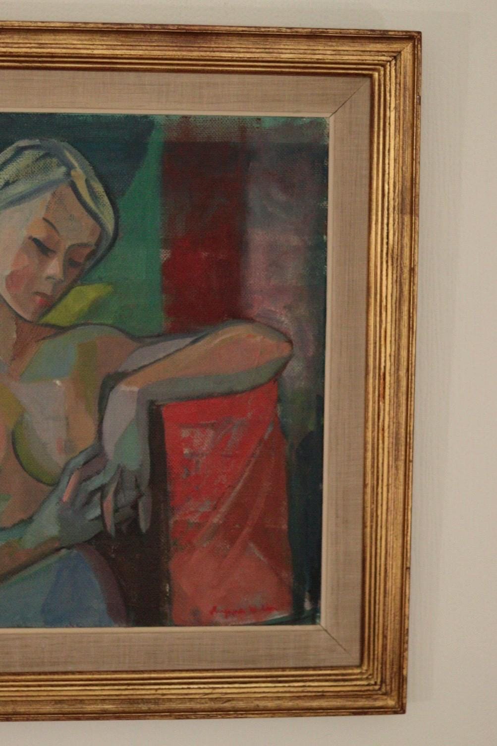 “Modell” by Margareta Wallin (1912–1992)