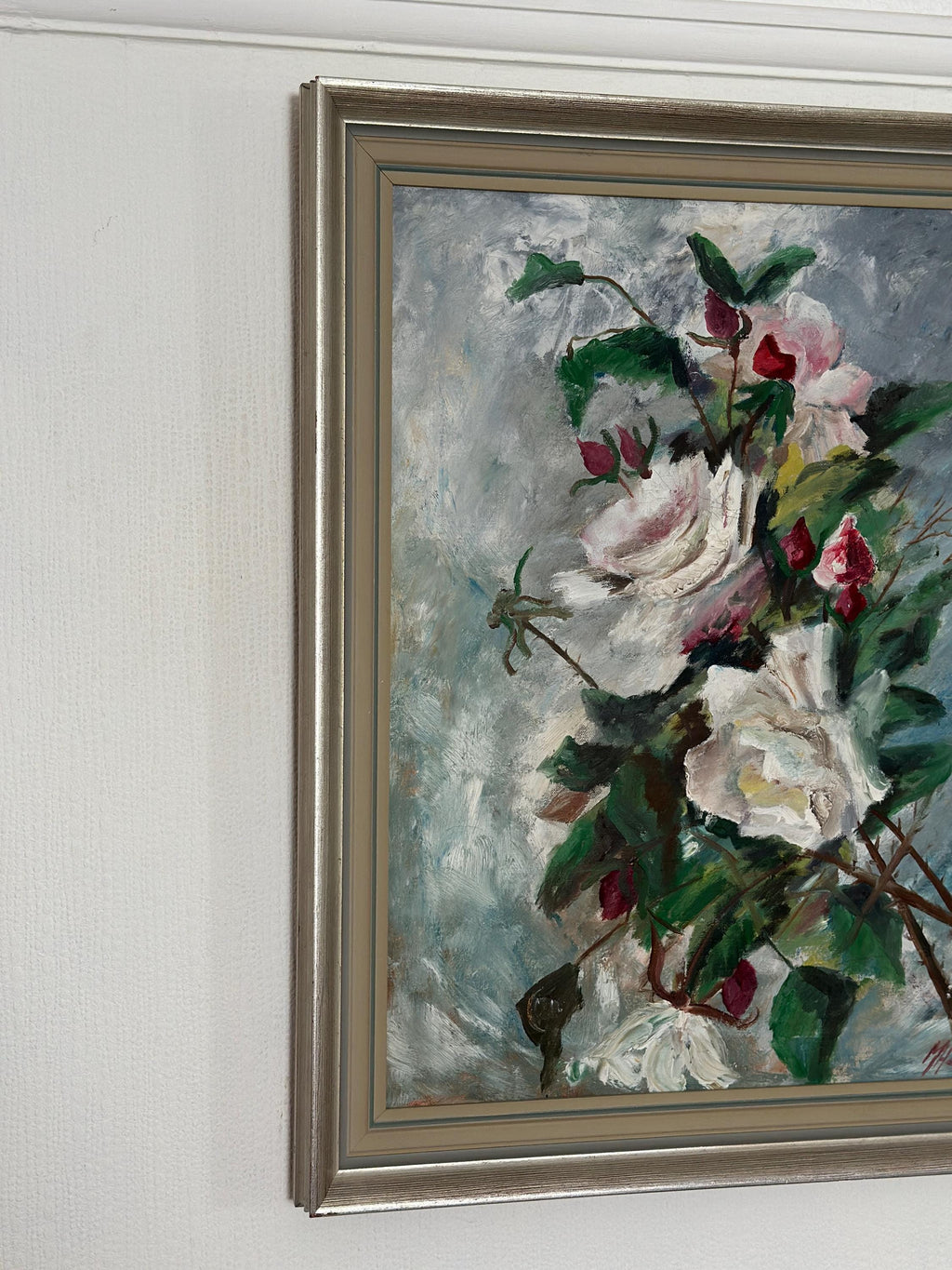 “Flower Still Life” By M. Hellberg