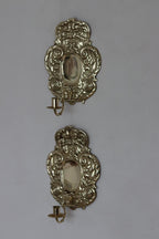 Pair Of Mid Century Swedish Brass Sconces