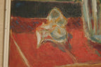 Mid-Century Swedish Oil on Masonite "Still Life"– Dated 1953