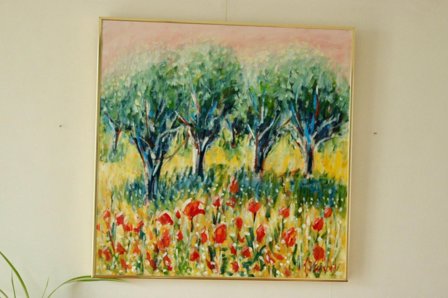 "Valmo Vid Olivlund" by Gunnar Ingemar Erixon