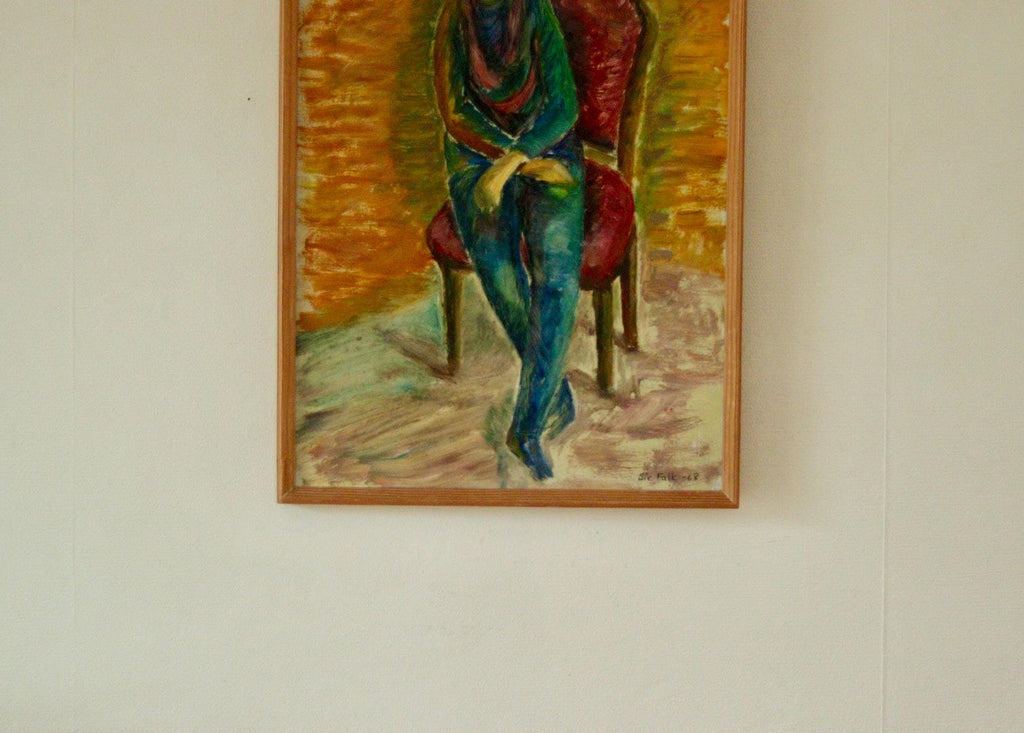 "Sitting Woman" Sir Falk 68