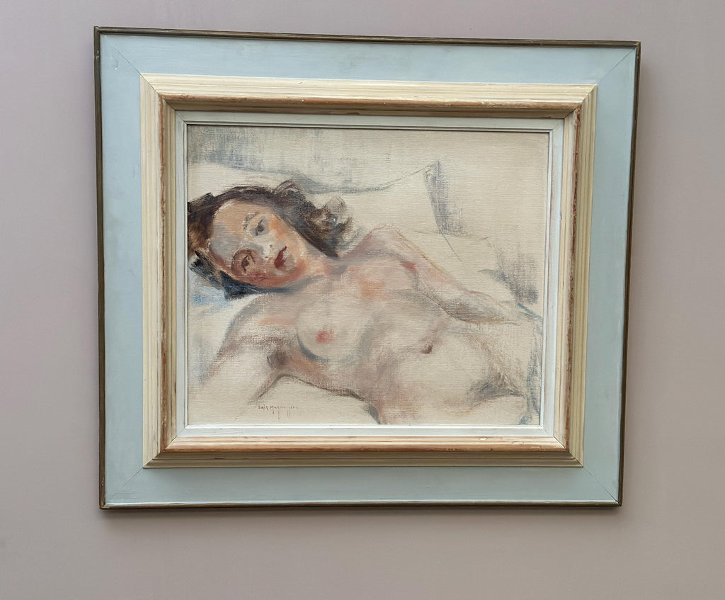 “Reclining Nude Woman” by Erik Magnusson