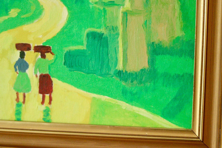 Original Vintage Oil on Canvas – “Landscape”