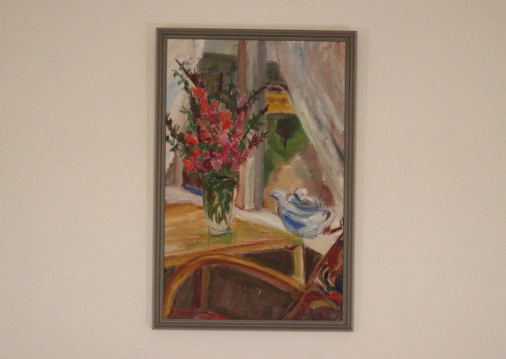 Flowers and Teapot