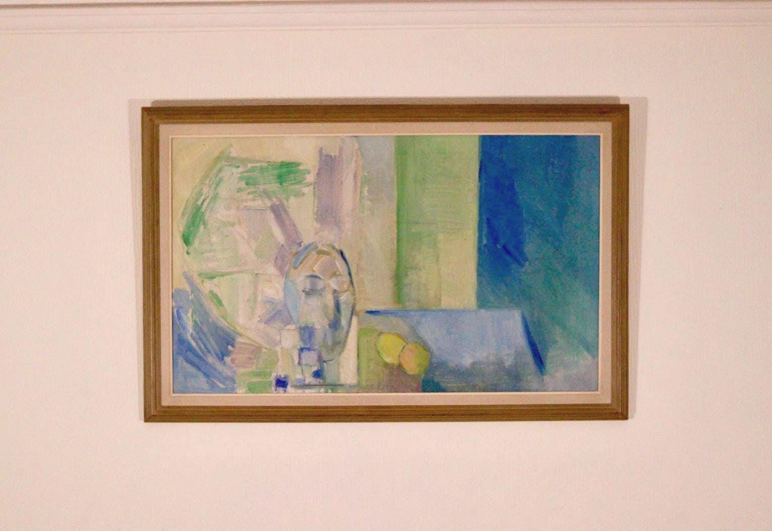 “Still Life in Blue and Green”