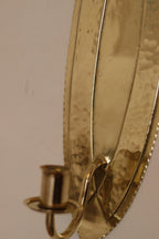 Pair of Mid-Century Swedish Brass Sconces