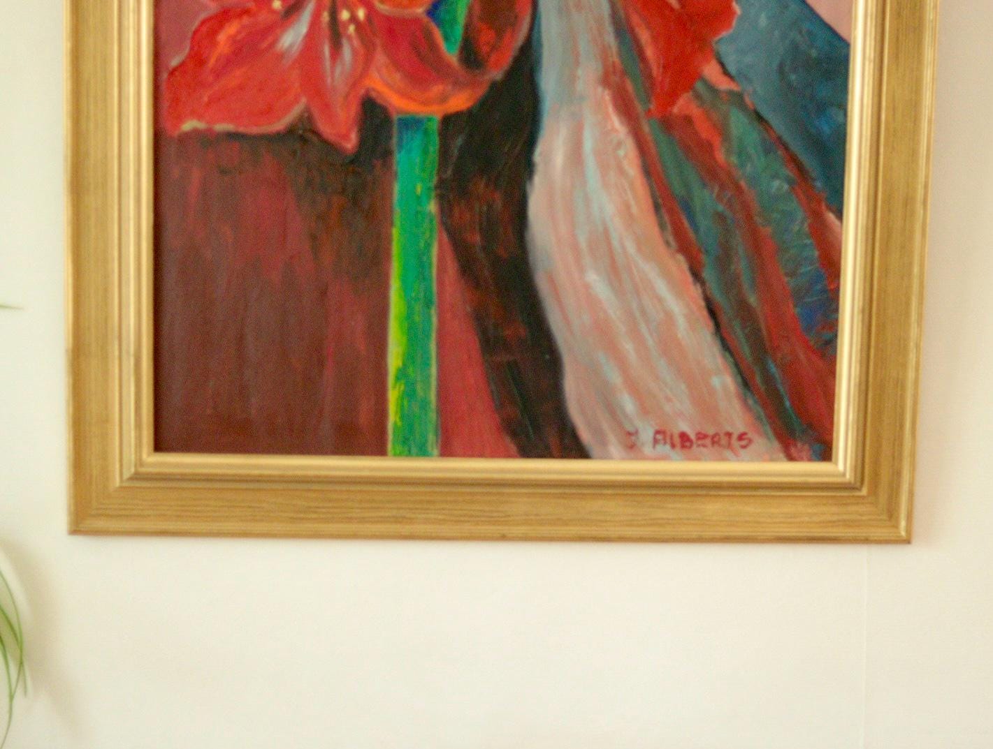 “Red Lillies” by Ingegerd Alberts