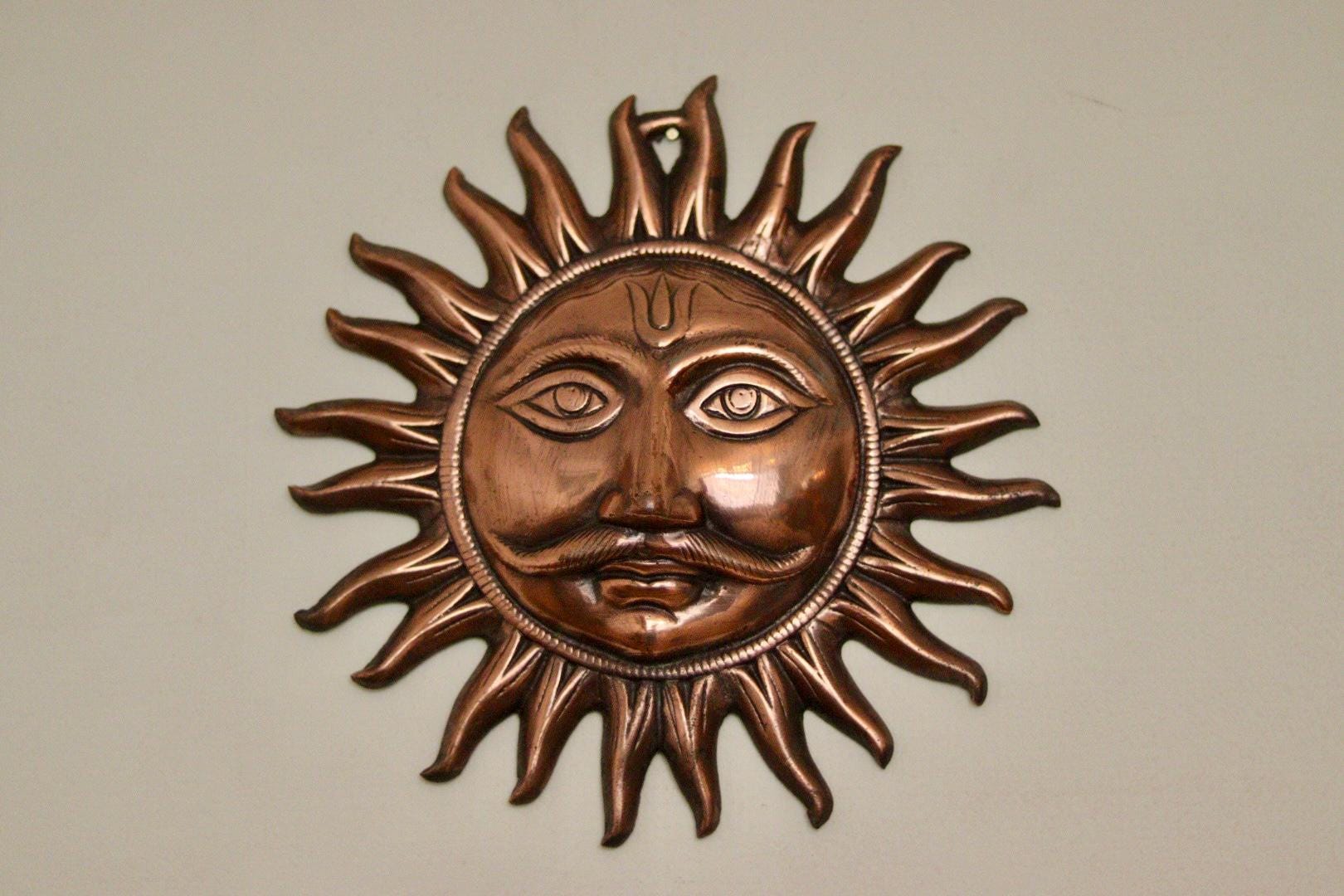 Vintage Copper Sun