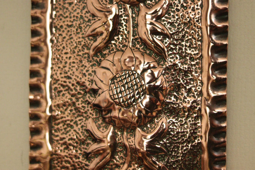 SINGLE Mid Century Swedish Copper Sconce