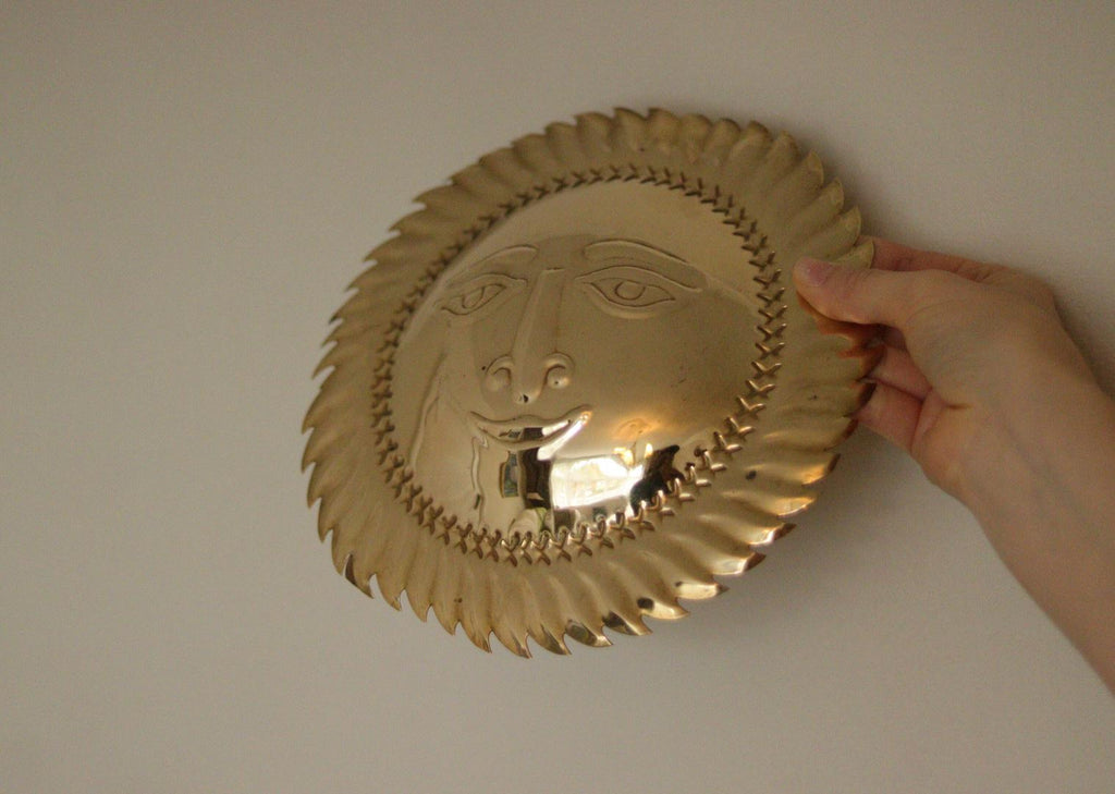 Vintage Brass Sun