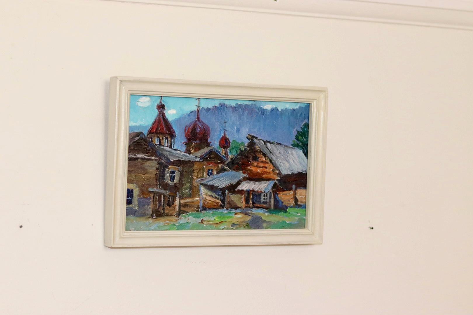 “Church and Huts” by A. Vesnin 2003