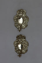 Pair Of Mid Century Swedish Brass Sconces
