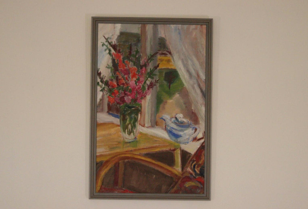 Flowers and Teapot