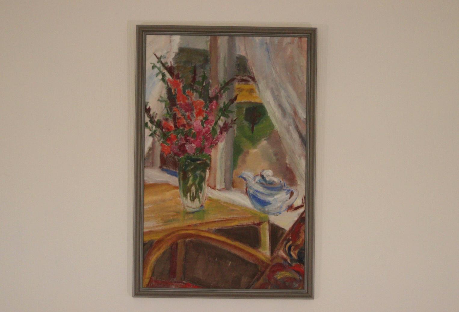 Flowers and Teapot