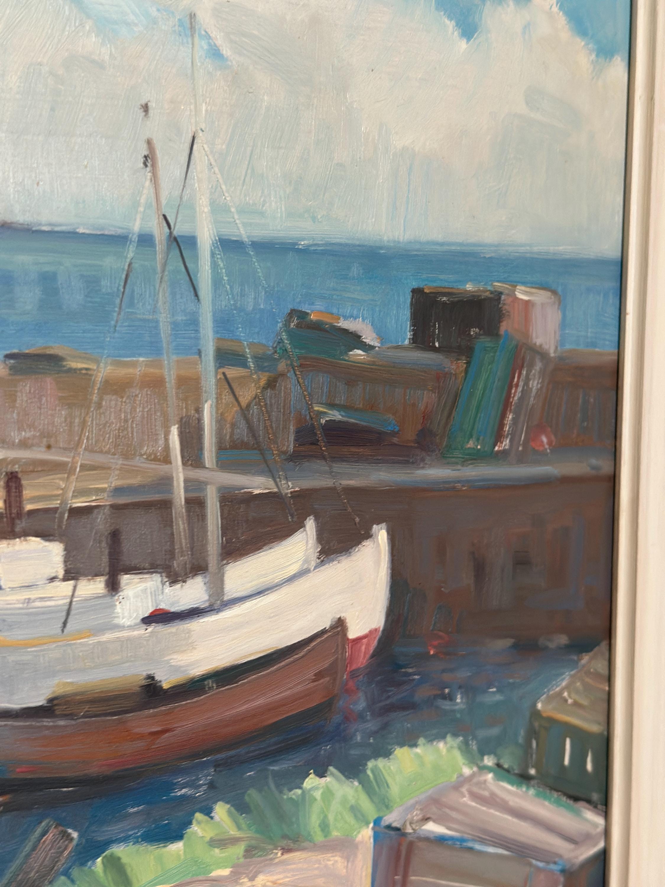 “Boats in Port” by Eskil Skans