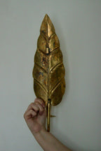 Pair of Mid Century Swedish Brass Sconces