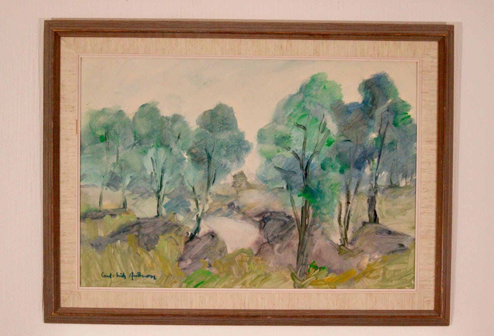 “Trees” by Carl‑Erik Andersson